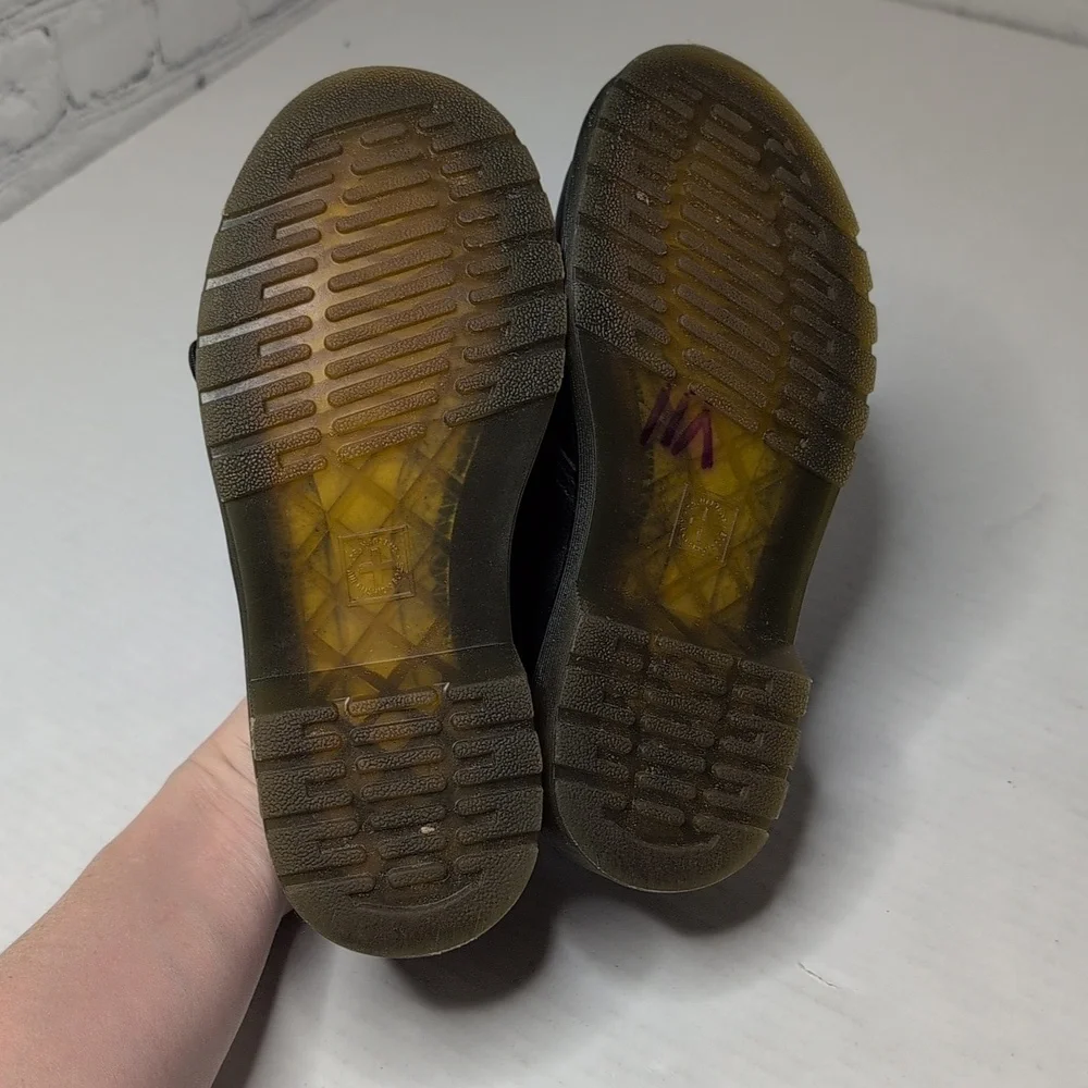 Dr. Marten Kids 1461 Lace Up Loafers Black.